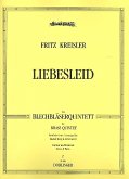 Liebesleid für Blechbläserquintett Partitur und Stimmen