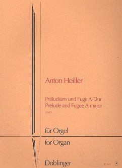 Cover Präludium und Fuge A-Dur für Orgel
