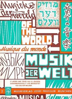 Cover Musik der Welt Band 2 für Akkordeonorchester Akkordeon 1 (solo)