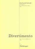 DIVERTIMENTO FUER 2 VIOLINEN UND KONTRABASS, PARTITUR UND STIMMEN (1992)