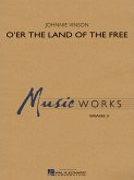 Johnnie Vinson, O'er the Land of the Free Concert Band Partitur + Stimmen