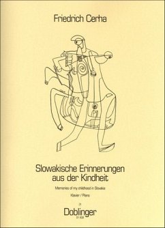 Cover Slowakische Erinnerungen aus der Kindheit für Klavier
