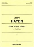 Salve regina g-Moll Hob.XXIIIb2 für Soloquatrtett, gem Chor, konzertante Orgel und Streicher Partitur