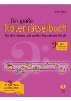 Cover Das große Notenrätselbuch Bassschlüssel