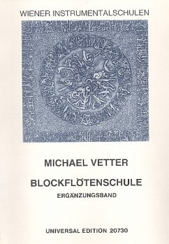 Cover Blockflötenschule - Ergänzungsband