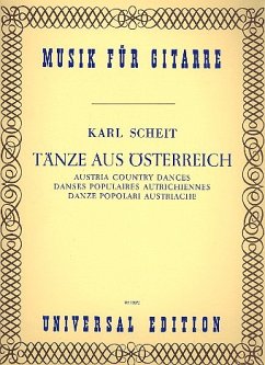 Cover Tänze aus Österreich für Gitarre