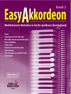 Cover Easy Akkordeon Band 2 weltbekannte Melodien in leicht spielbarer Bearbeitung