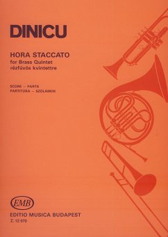 Cover Hora staccato für Blech- bläserquintett, Partitur+Stimmen Farkas, A., Bearb.