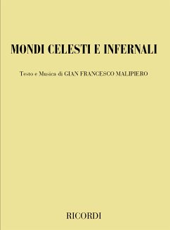 Cover G.F. Malipiero Mondi Celesti E Infernali Books (Opera)