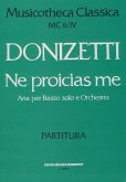 Gaetano Donizetti Ne Procias Me Oratorium Score