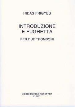 Cover Introduzione e fughetta für 2 Posaunen Partitur und Stimmen