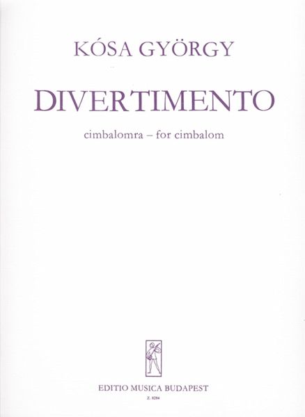 Divertimento for cimbalom Divertimento for cimbalom