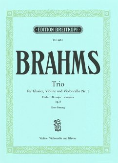 Cover Klaviertrio H-Dur op.8 (1. Fassung) Stimmen