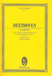 Streichquartett Es-Dur op.74 Studienapartitur