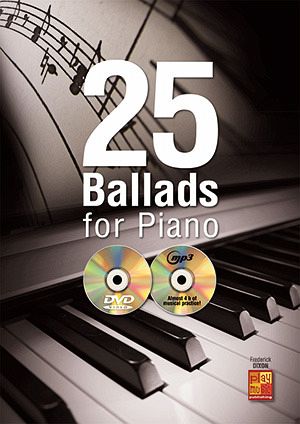 25 Ballads For Piano Klavier Buch + CD + CD-ROM