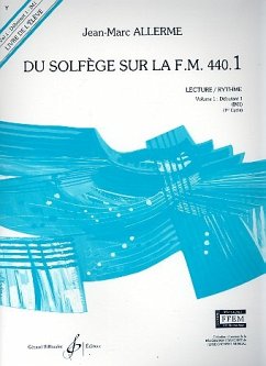 Cover Du solfčge sur la f.m. 440.1 - lecture/rythme vol.1 - débutant 1 (IM1) livre de l'élčve