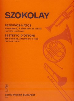 Cover Szokolay Sándor Sestetto d'ottonoi Brass Sextet