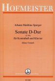 Sonate D-Dur (T39) für Kontrabaß und Klavier Sonate D-Dur (T39) für Kontrabaß und Klavier
