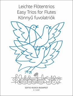 Cover Leichte Flötentrios für 3 Flöten Spielpartitur