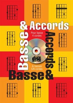 Cover Bruno Tauzin, Basse et Accords Gitarre Buch + CD