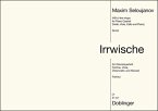 Irrwische für Violine, Viola, Violoncello und Klavier Partitur