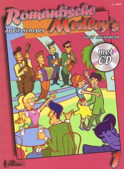 Cover Romantische Medleys Band 1 (+CD): für Akkordeon