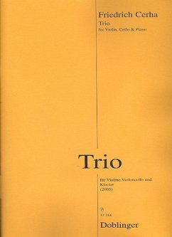 Cover Trio für Violine, Violoncello und Klavier Stimmen