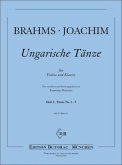 Ungarische Tänze Band 1 (Nr.1-5) für Violine und Klavier