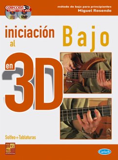 Cover Miguel Rosendo, Iniciacion Al Bajo 3D Bass Guitar Buch + CD + CD-ROM