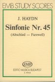 Symphony in f-Sharp Minor no.45 Hob.I:45 for orchestra study score