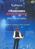 Valses et chansons parisiennes (+CD) pour accordeon
