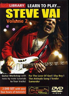 Learn to play Steve Vai vol.2 DVD-Video