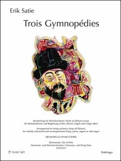 Cover 3 Gymnopedies für Melodiestimme und Harfe (Klav,Org) oder Orgel solo Stimmenset