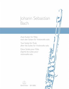 Cover 2 Suiten für Violoncello für Flöte