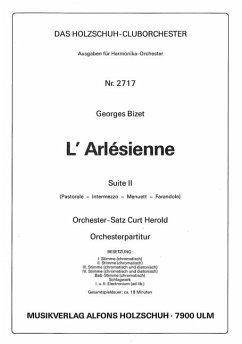 L'Arlesienne Suite Nr.2 für Harmonika- (Akkordeon-)orchester Partitur
