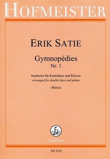 Gymnopedies Nr.1 für Kontrabass und Klavier