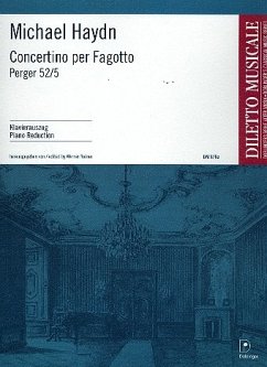 Cover Concertino per fagotto für Fagott und Klavier