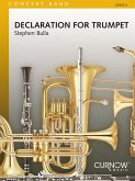 Stephen Bulla, Declaration for Trumpet Trumpet and Concert Band/Harmonie Partitur + Stimmen