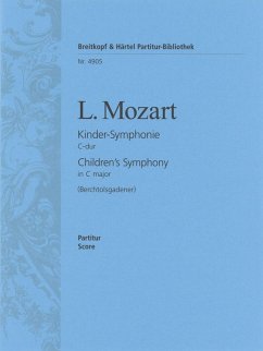 Kinder-Sinfonie C-Dur für Orchester Partitur