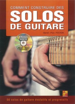 Cover Comment Construire Des Solos De Guitare Gitarre Buch + DVD