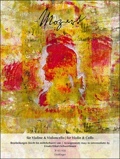 Cover Mozart für Violine und Violoncello 2 Spielpartituren