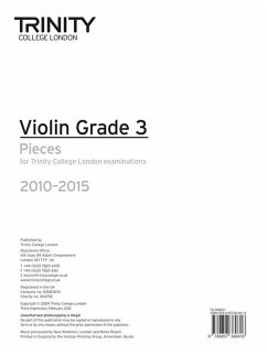 Cover Violin 2010-2015. Grade 3 (part)