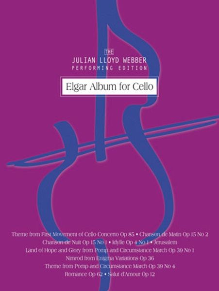 Elgar Album for Cello for cello and piano Elgar Album for Cello for cello and piano