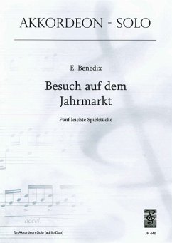 Cover Besuch auf dem Jahrmarkt 5 leichte Spielstücke für Akkordeon