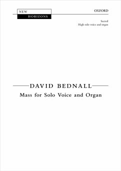 Bednall, Mass For Solo Voice & Organ (High) Nh255 High Voice and Organ Book