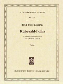 R. Schneebiegl Rübezahl-Polka Akkordeon-Orchester Partitur