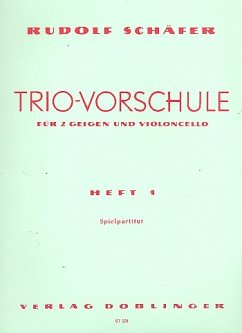 Cover Trio-Vorschule Band 1 für 2 Violinen und Violoncello Spielpartitur