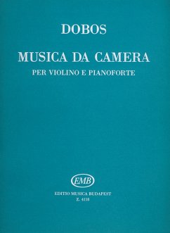 Cover Dobos Kálmán Musica da camera Violin and Piano