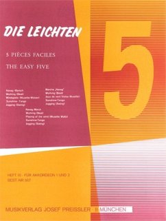 Cover Die leichten Fünf Band 10 für Akkordeon