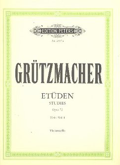 12 Etüden op.72 für Violoncello mit Begleitung eines zweiten Violoncellos 2 Stimmen